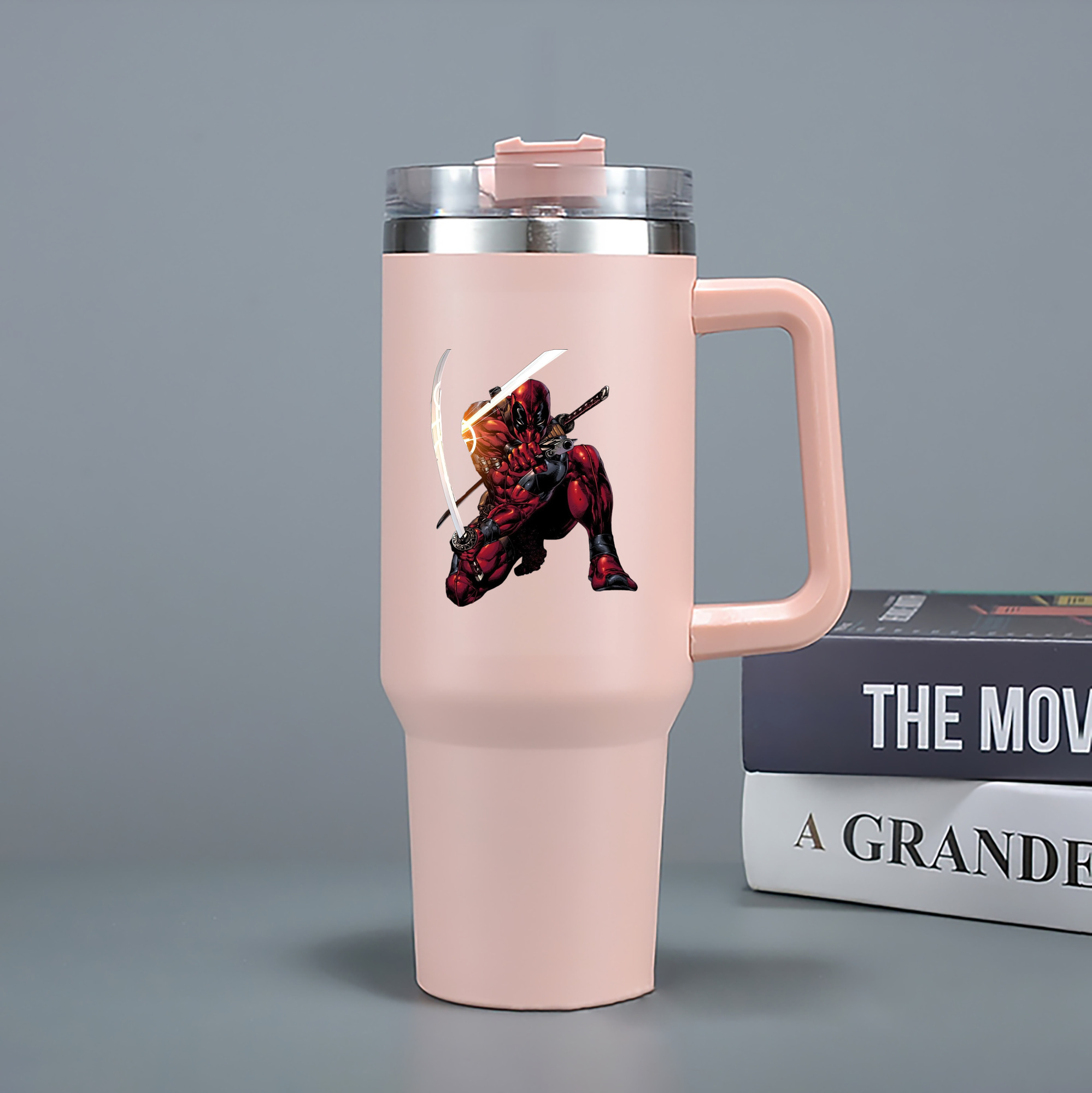 （画像用） Deadpool デッドプール 1200mL車用タンブラー（カラープリント）